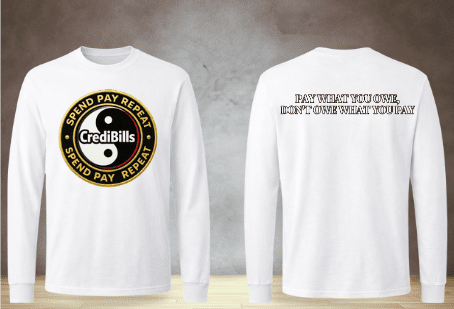 Spend Pay Repeat Long Sleeve Shirt - Image 5