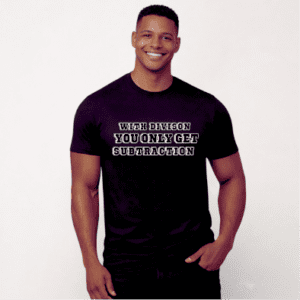 With Division You Only Get Subtraction-Statement Tee